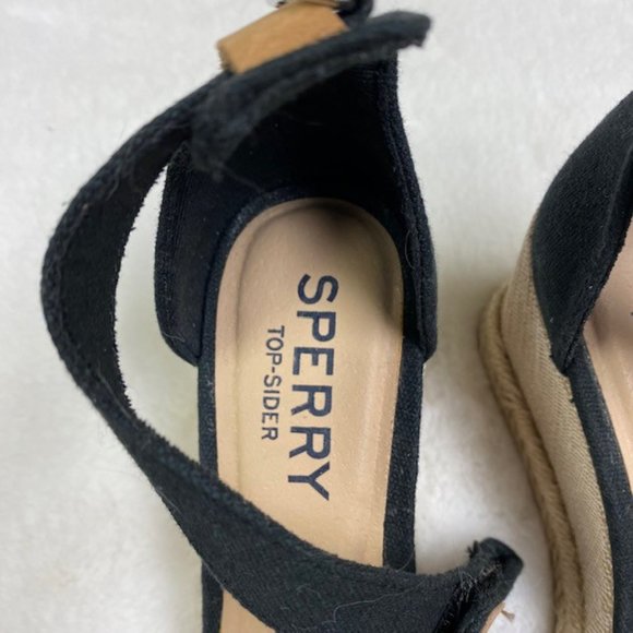 Sperry Top Sider Valencia Espadrille Wedges, size 5 - Picture 4 of 7